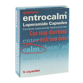 Galpharm Entrocalm Loperamide capsules are used for the effective treatment of sudden short lived (a