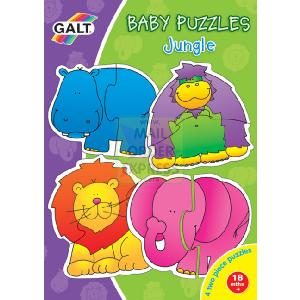 Baby Puzzle Jungle 4 x 2 piece jigsaw puzzle