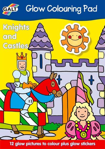 Glow Colouring Book - Knights & Castles