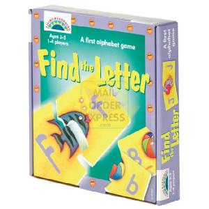 Living and Learning Find the Letter Game