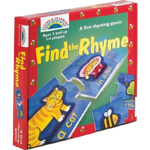 Living and Learning First Game Find the Rhyme