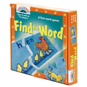 Living and Learning First Game Find the Word