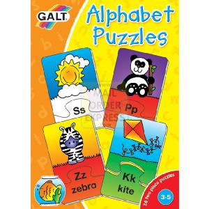 Galt Play and Learn 26 x 2 Pieces Jigsaw Alphabet Puzzle