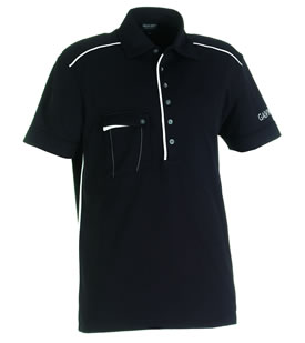 Jasper Polo Shirt Black/White