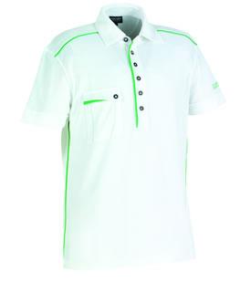 Jasper Polo Shirt White/Green