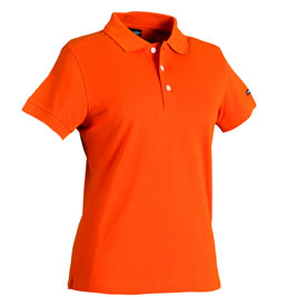 Ladies Jazz Golf Shirt Orange