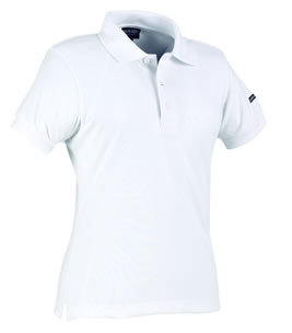 Ladies Jazz Golf Shirt White