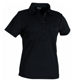 Ladies July Golf Shirt Black