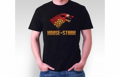 of Thrones House of Stark Black T-Shirt