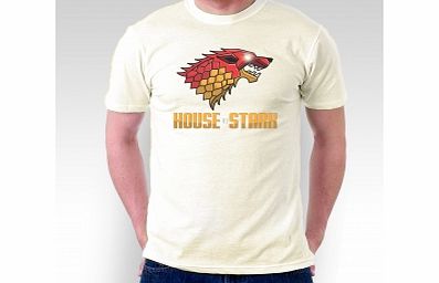 of Thrones House of Stark Cream T-Shirt