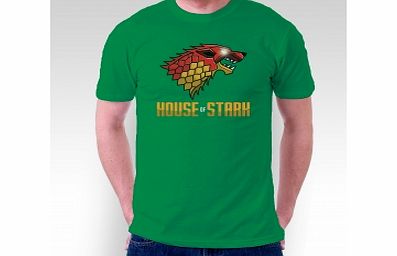 of Thrones House of Stark Green T-Shirt