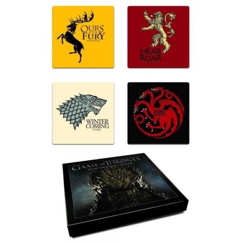 Game of Thrones Sigil Coasters Set