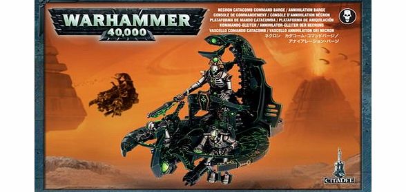 Games Workshop Warhammer 40,000 Necron Catacomb Command Barge/Annihilation Barge (2011, 1 Figure)