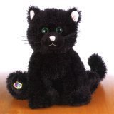 Ganz Webkinz Plush Pets - Black Cat (Seasonal Halloween 2007)