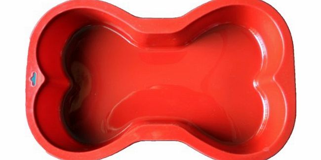 Garden at Home K9Cakery Silicone Cake Pan, 7-Inch by 10-Inch, Small, Garden, Lawn, Maintenance