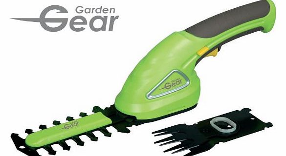 3.6V Cordless Hedge Trimming Shears with Lithium-Ion Battery 80mm Cutting Blade.