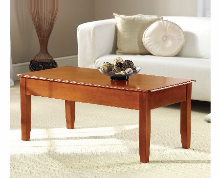 Gardens and Homes Direct Bravo Oak Finish Storage Coffee Table