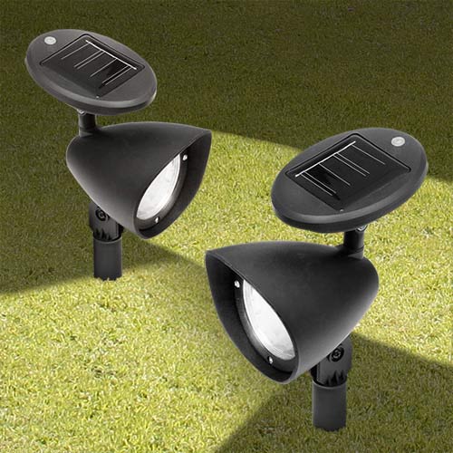 Gardens and Homes Direct Solar Spot Light pack of 2