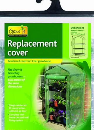 Gardman 3 Tier Mini Greenhouse Reinforced Replacement Cover