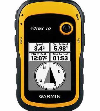 Garmin Etrex 10 2.2 Inch Outdoor Handheld GPS Unit