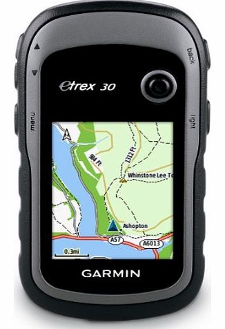 eTrex 30 Handheld GPS with TOPO UK, Ireland Light Map, Compass and Barometric Altimeter