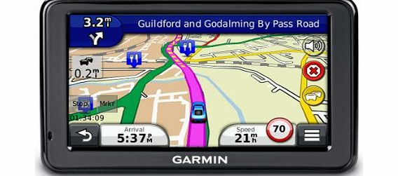 Garmin Nuvi 2415LT 4.3`` Sat Nav with UK and Ireland Maps and Lifetime Traffic Alerts and Bluetooth