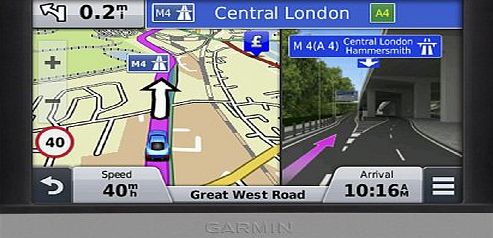 Garmin nuvi 2418LT-D 4.3`` Sat Nav with UK and Ireland Maps, Free Lifetime Digital Traffic Alerts and Bluetooth