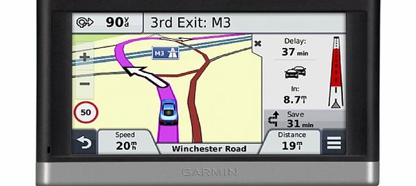 Garmin nuvi 2518LT-D 5`` Sat Nav with UK and Ireland Maps, Free Lifetime Digital Traffic Alerts and Bluetooth