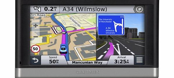 Garmin nuvi 2597LM 5`` Sat Nav with UK and Full Europe Maps, Free Lifetime Map Updates and Bluetooth