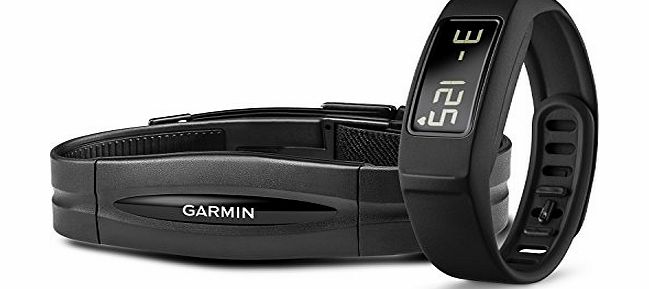 Garmin Vivofit 2 Wireless Fitness Wrist Band and Activity Tracker with Heart Rate Monitor - Black