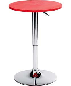 GAS Lift Bar Dining Table - Red