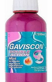 Gaviscon Double Action Oral Suspension Mint -