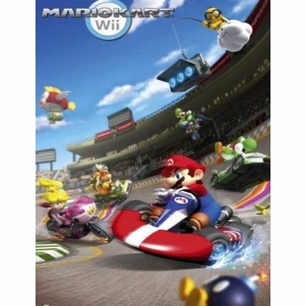 Nintendo Wii Mario Kart Video Game Maxi Poster Print - 61x91 cm