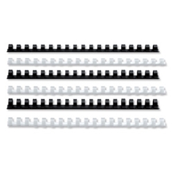 GBC CombBind Binding Combs Textured Plastic 12mm