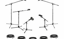 DMS-5PS Complete Drum Microphone Set Including