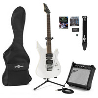 Indianapolis Electric Guitar + Complete Pack White