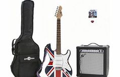 Gear4Music LA Electric Guitar   35W Complete Pack Special