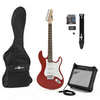LA Electric Guitar + Amp Pack Red