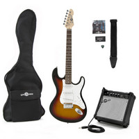 LA Electric Guitar + Amp Pack Sunburst