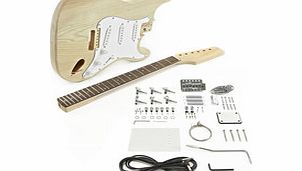 LA Electric Guitar DIY Kit Ash Body