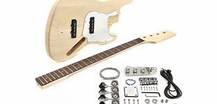 Gear4Music LA-J Electric Bass Guitar DIY Kit