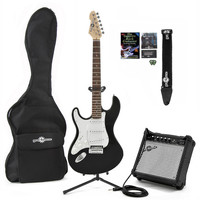 Gear4Music LA Left Handed Electric Guitar   Complete Pack