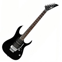 Gear4Music Metal J II Electric Guitar by Gear4music Black