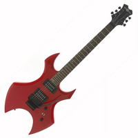 Gear4Music Metal X Electric Guitar by Gear4music Red