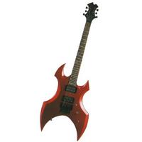 gear4music Metal X Guitar - Red