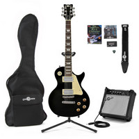 Gear4Music New Jersey Electric Guitar   Complete Pack Black