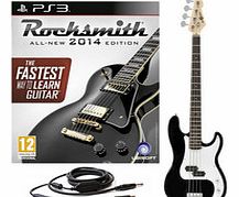 Gear4Music Rocksmith 2014 PS3   LA Bass Guitar by