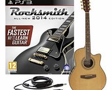 Rocksmith 2014 PS3 + Round Back Electro Acoustic