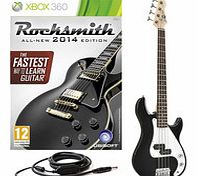 Rocksmith 2014 Xbox + 3/4 LA Bass Guitar by