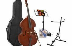 Student 3/4 Double Bass + Accessory Pack by